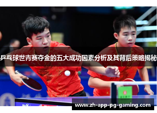 乒乓球世青赛夺金的五大成功因素分析及其背后策略揭秘