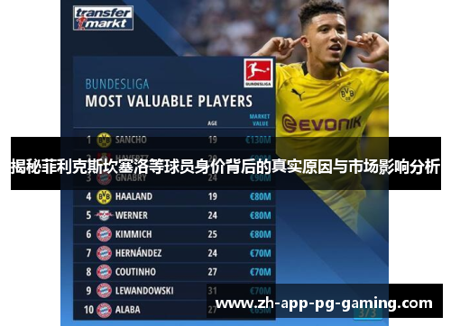 揭秘菲利克斯坎塞洛等球员身价背后的真实原因与市场影响分析 揭秘菲利克斯坎塞洛等球员身价背后的真实原因与市场影响分析